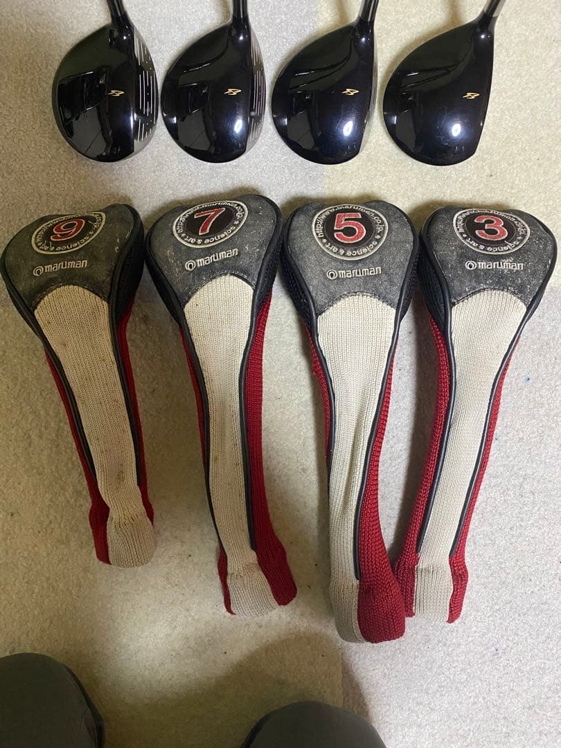 maruman SHUTTLE フェアウェイウッド4本セット