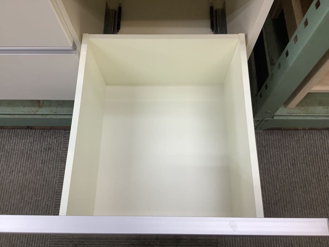 パモウナ キッチンカウンター 幅140cm｜鏡面ホワイト｜