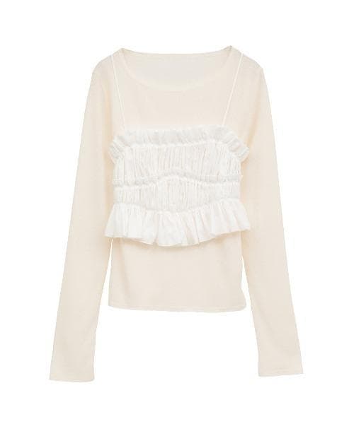 新品 CLANE / BUSTIER SET TOPS