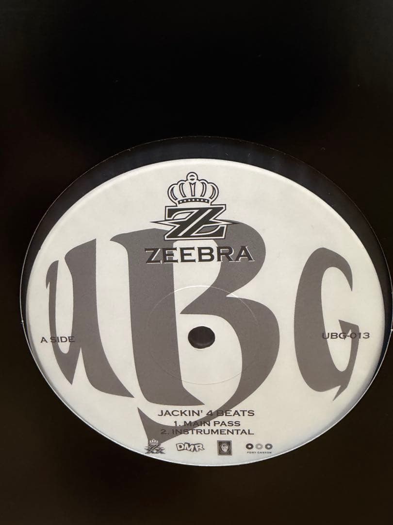ZEEBRA ／JACKIN' 4 BEATS レコード