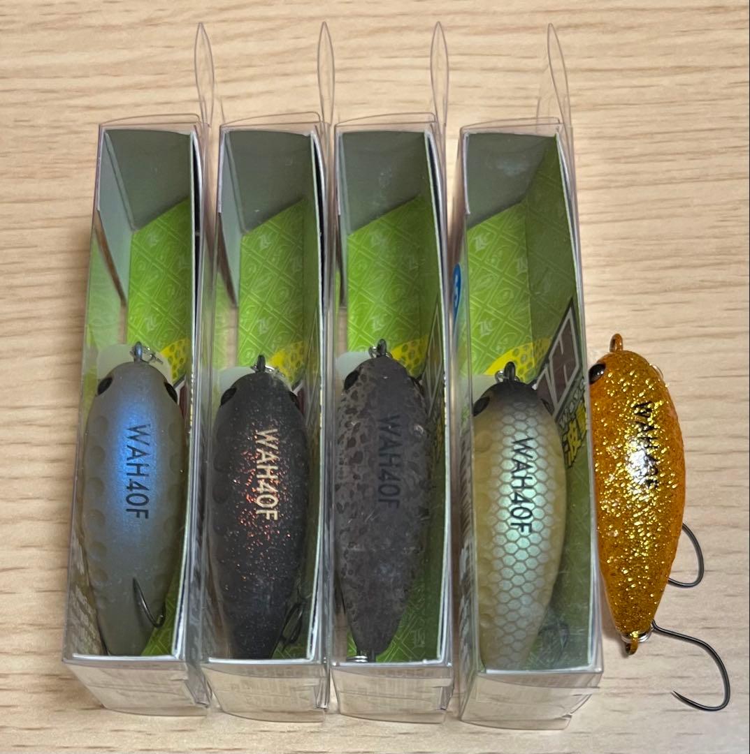 ラッキークラフト ワウ オリカラ×5