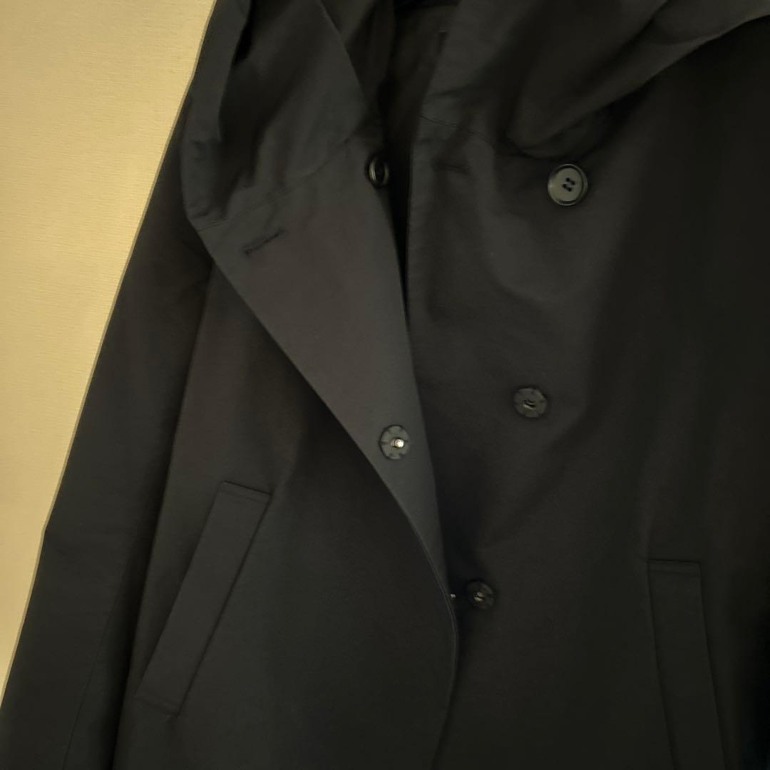 JOURNAL STANDARD グログランフードショートコート　M ブラック系