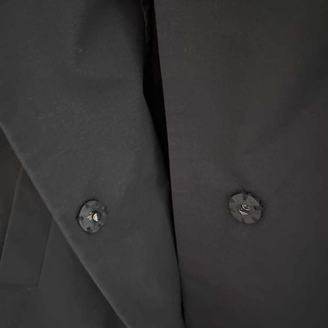 JOURNAL STANDARD グログランフードショートコート　M ブラック系