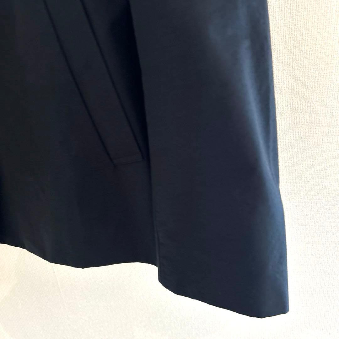 JOURNAL STANDARD グログランフードショートコート　M ブラック系