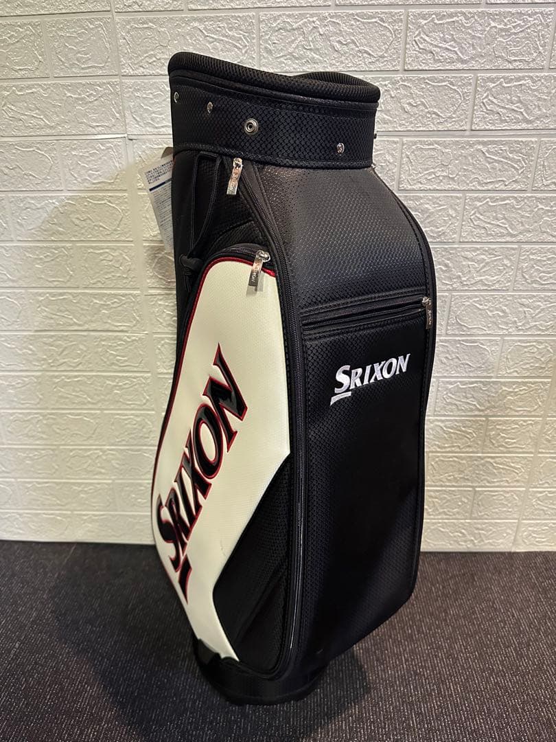 SRIXON スリクソン 9.0型 3kg ブラック×ホワイト キャディバッグ