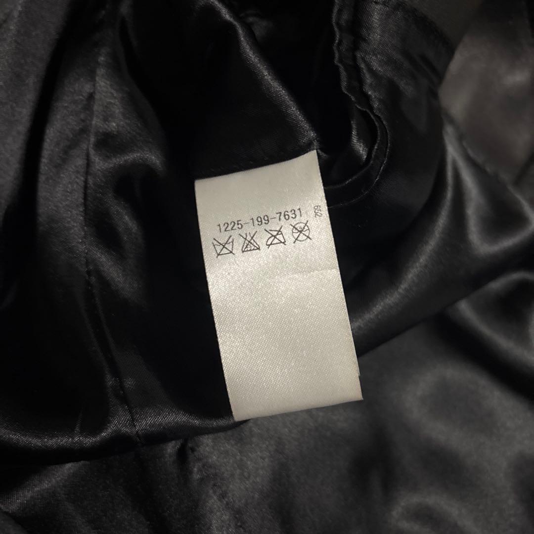 ユナイテッドアローズ レザー JK シングルライダース 羊革 ブラック L