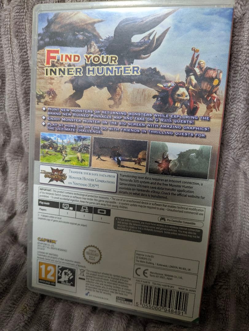Nintendo Switch Monster Hunter Generations Ultimate