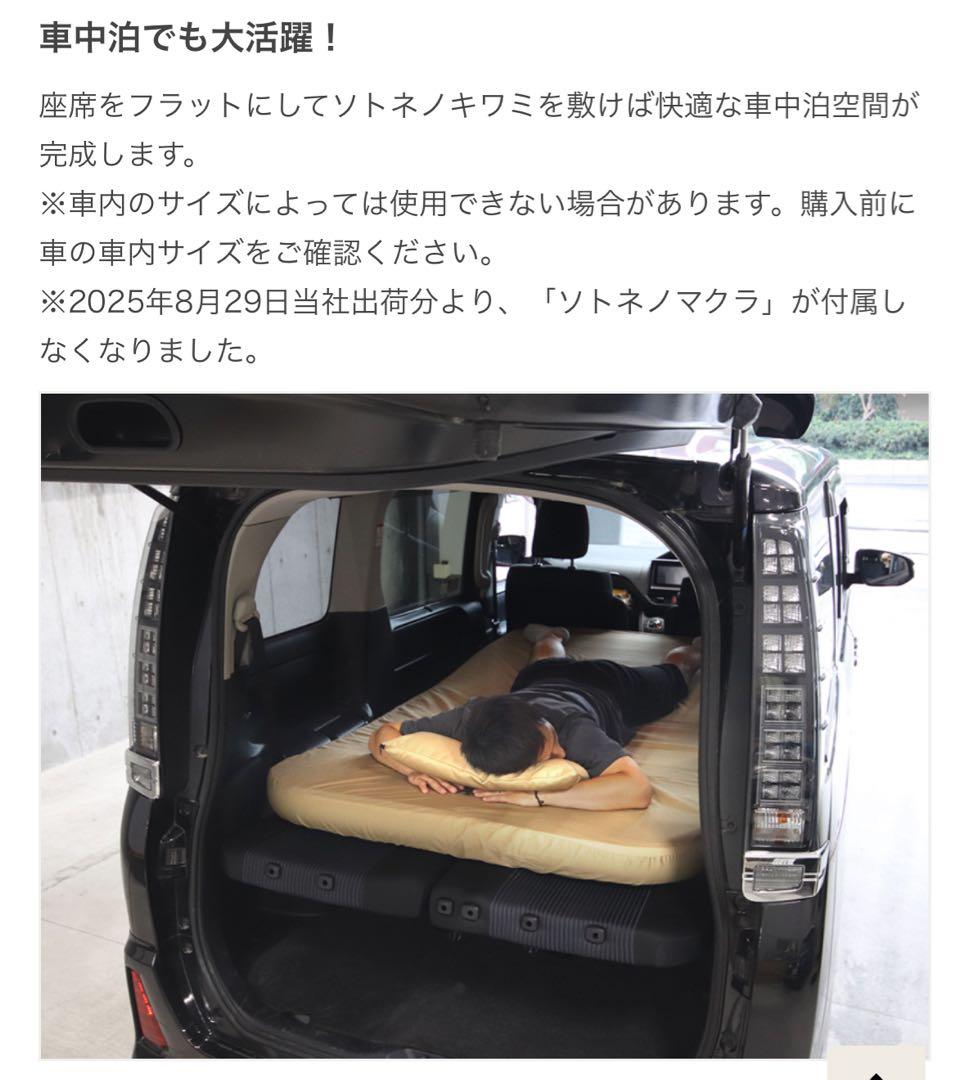 DOD ソトネノキワミL キャンプ アウトドア エアーマット 快適