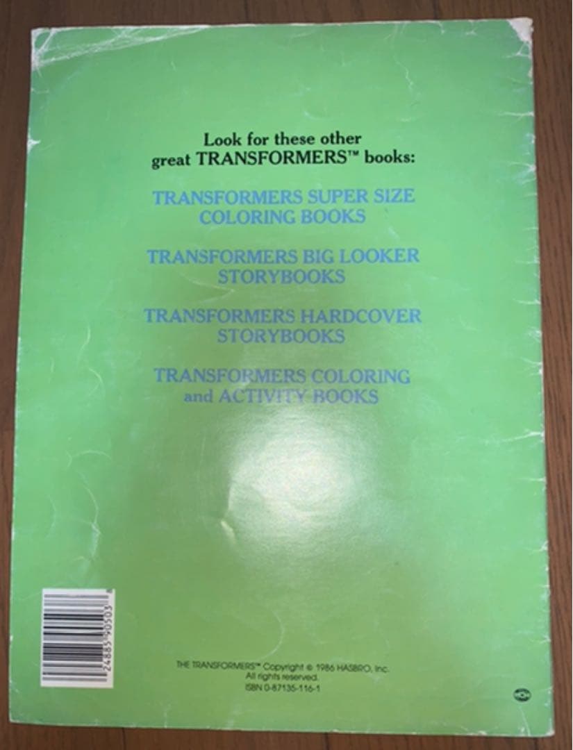 トランスフォーマー　アメコミ　　(レア)