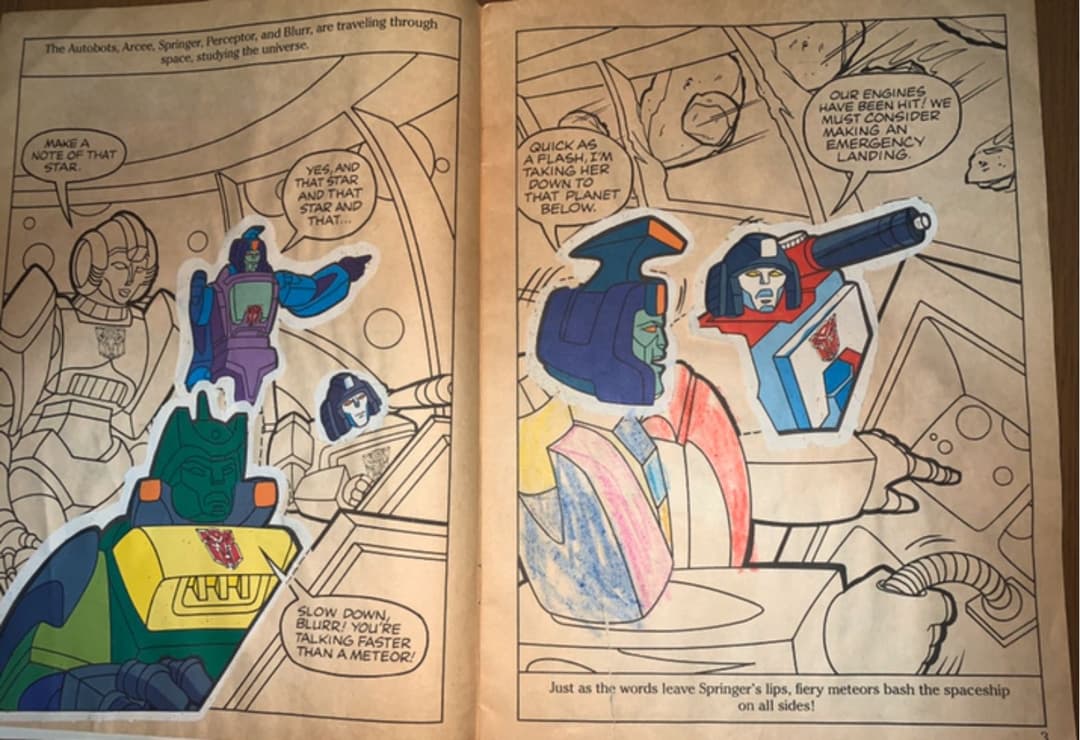 トランスフォーマー　アメコミ　　(レア)