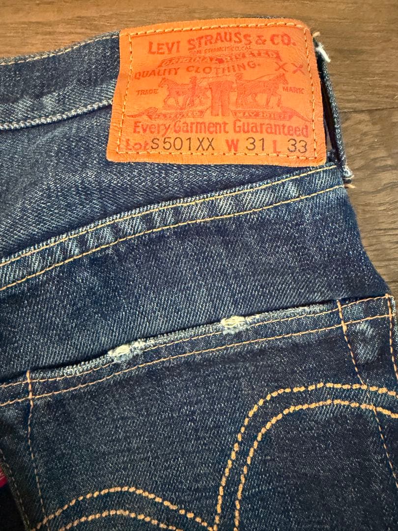 Levi's1944年大戦モデル復刻　S501XX 44501-0034 W31