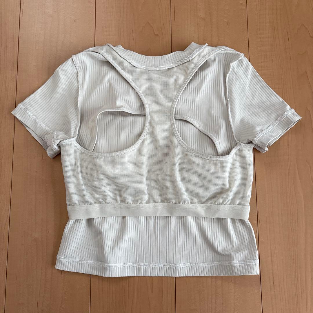 SUKALA カップ付きバックベントTee ホワイト M