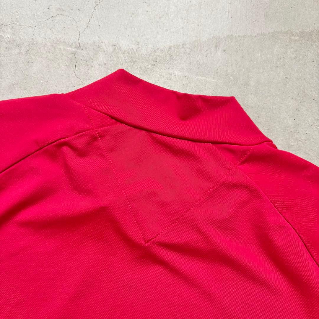   GOLF 半袖モックネックTシャツ XL 赤