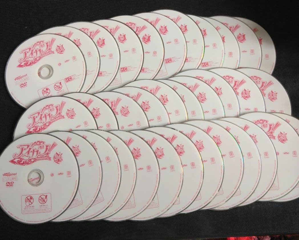 アニメ　アイカツ！アイドルカツドウ DVD 全巻　カード　レンタル落ち