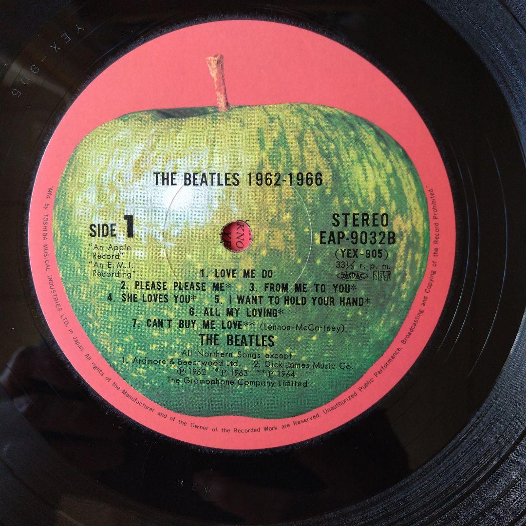 ザ・ビートルズベストアルバム1962年〜1966年（赤盤)日本国内盤 LP2枚組