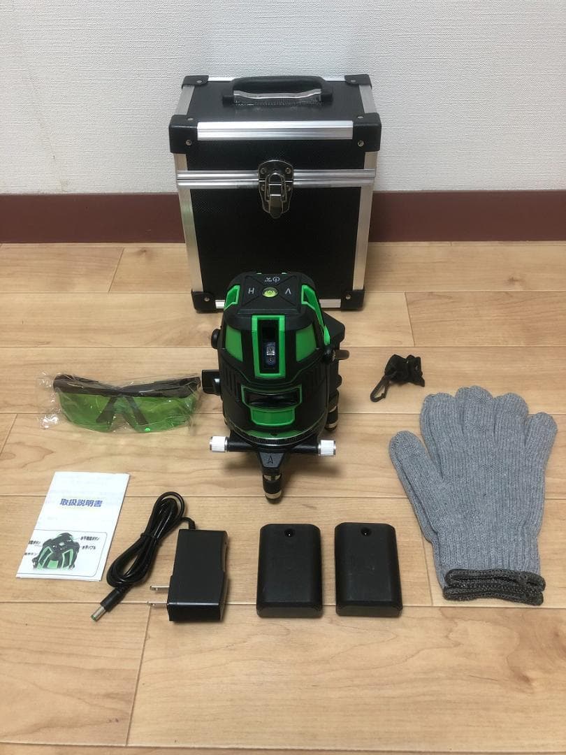 5ライン6点　グリーンレーザー墨出し器墨出器水準器墨出し機水平器測定器/高精度