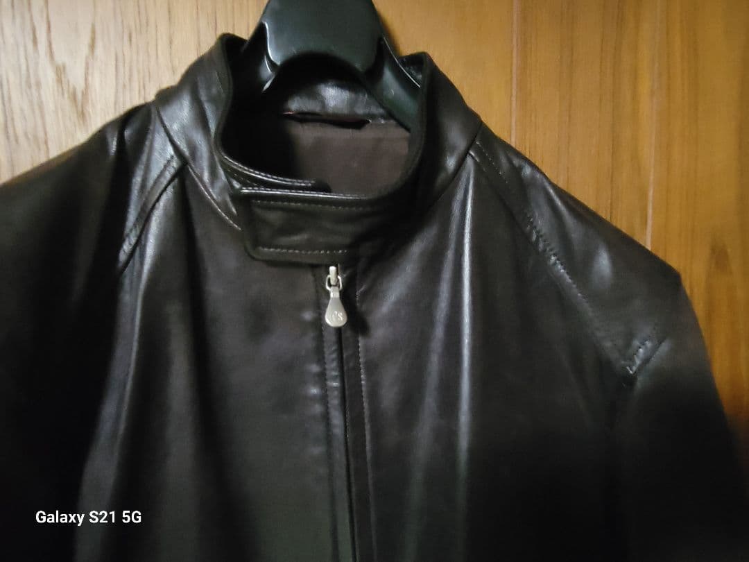 H*Y様 ポールスミス レザーシングルライダースジャケット 馬革