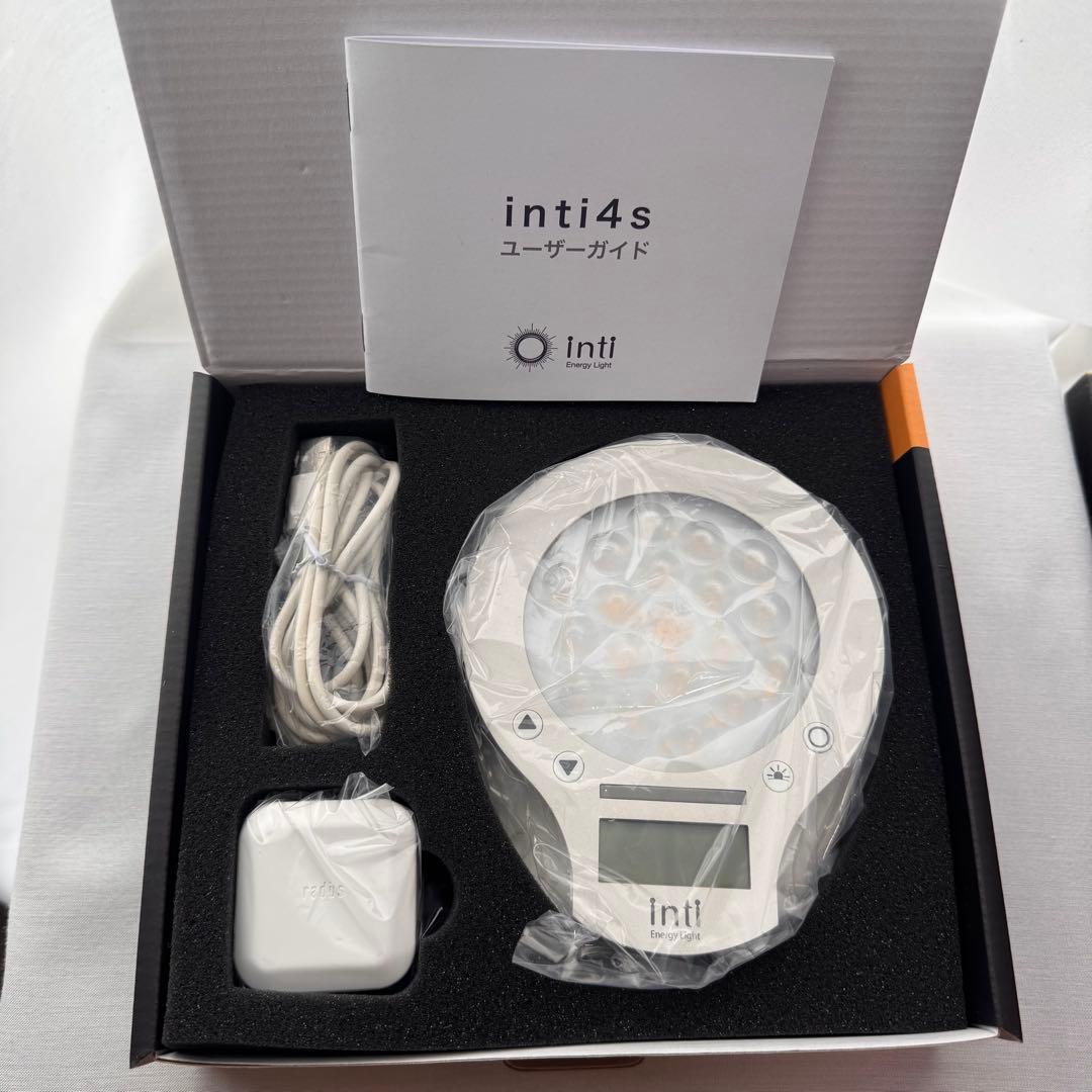 inti4s エネルギーライト 置時計　光で起きる目覚まし時計