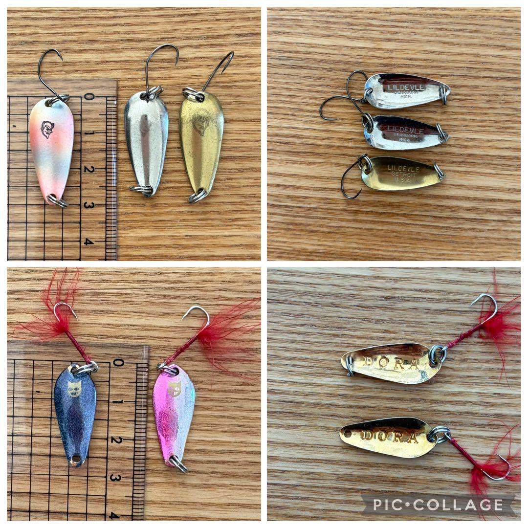 管釣り　エリアフィッシングル　スプーン　57個まとめ売り　エリアトラウト　釣り針