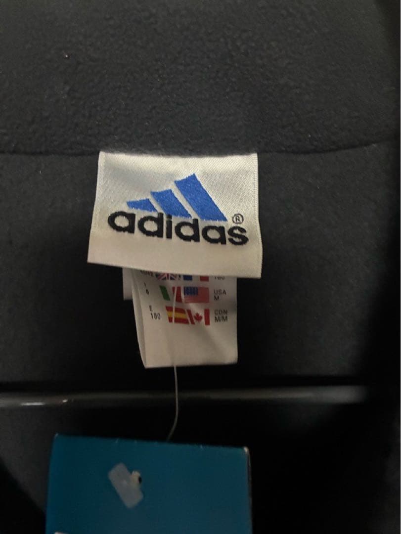 adidas アディダス ACミラン ハーフジップ フリース 新品 Oサイズ