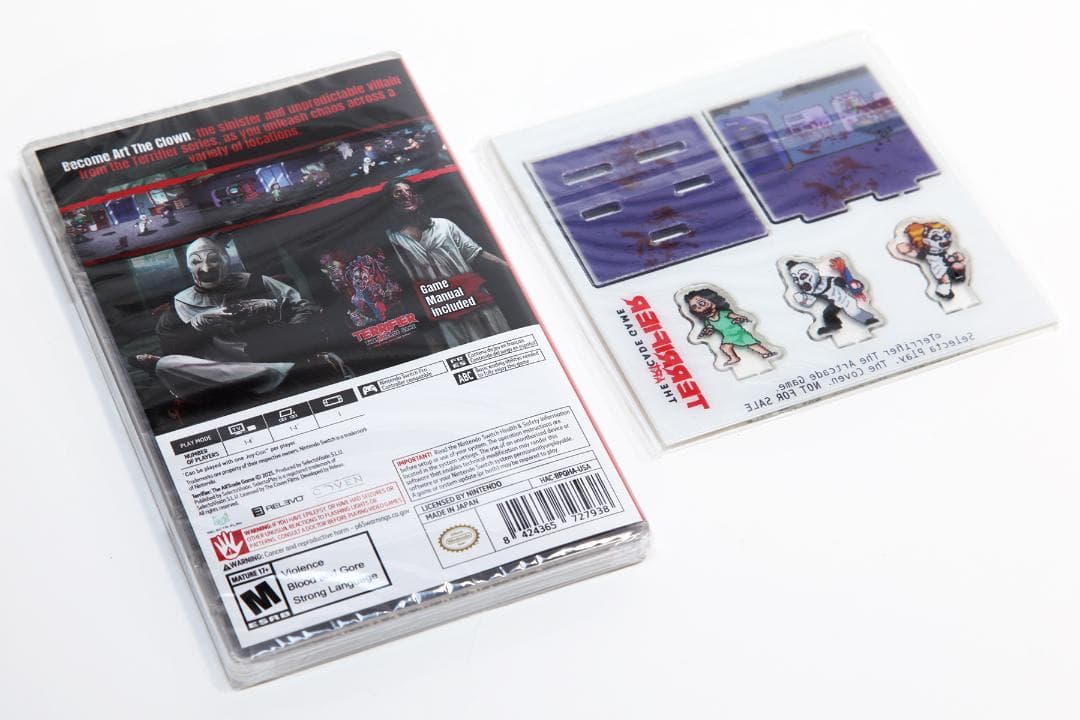 セール【特典付】TERRIFIER:THE ARTCADE GAME テリファー