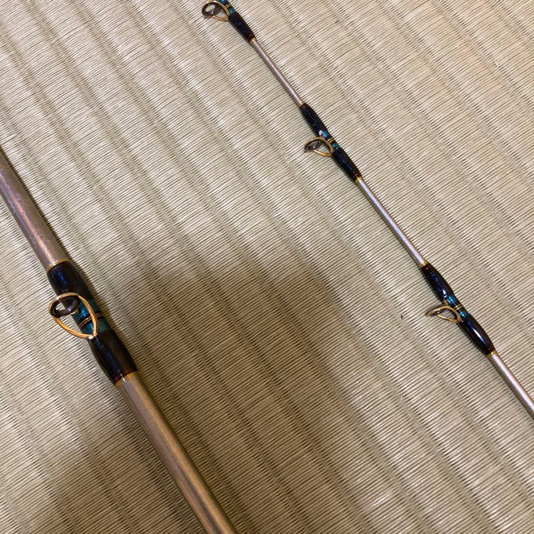 【美品】シマノ海攻青物リミテッドM H240 煌きマジョーラパールホワイト