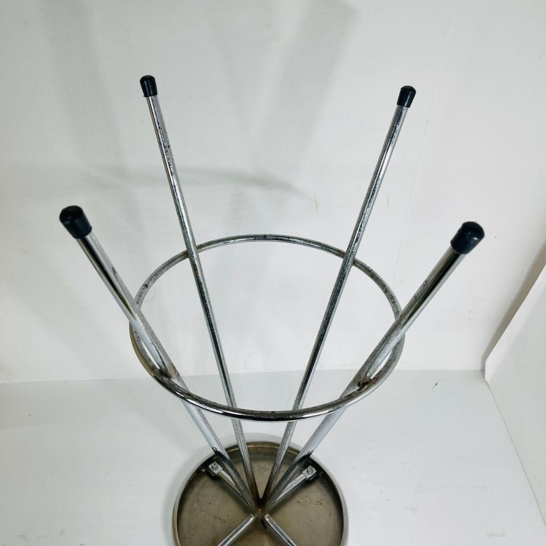 希少 ステンレス製 カウンターチェア バーチェア スツール