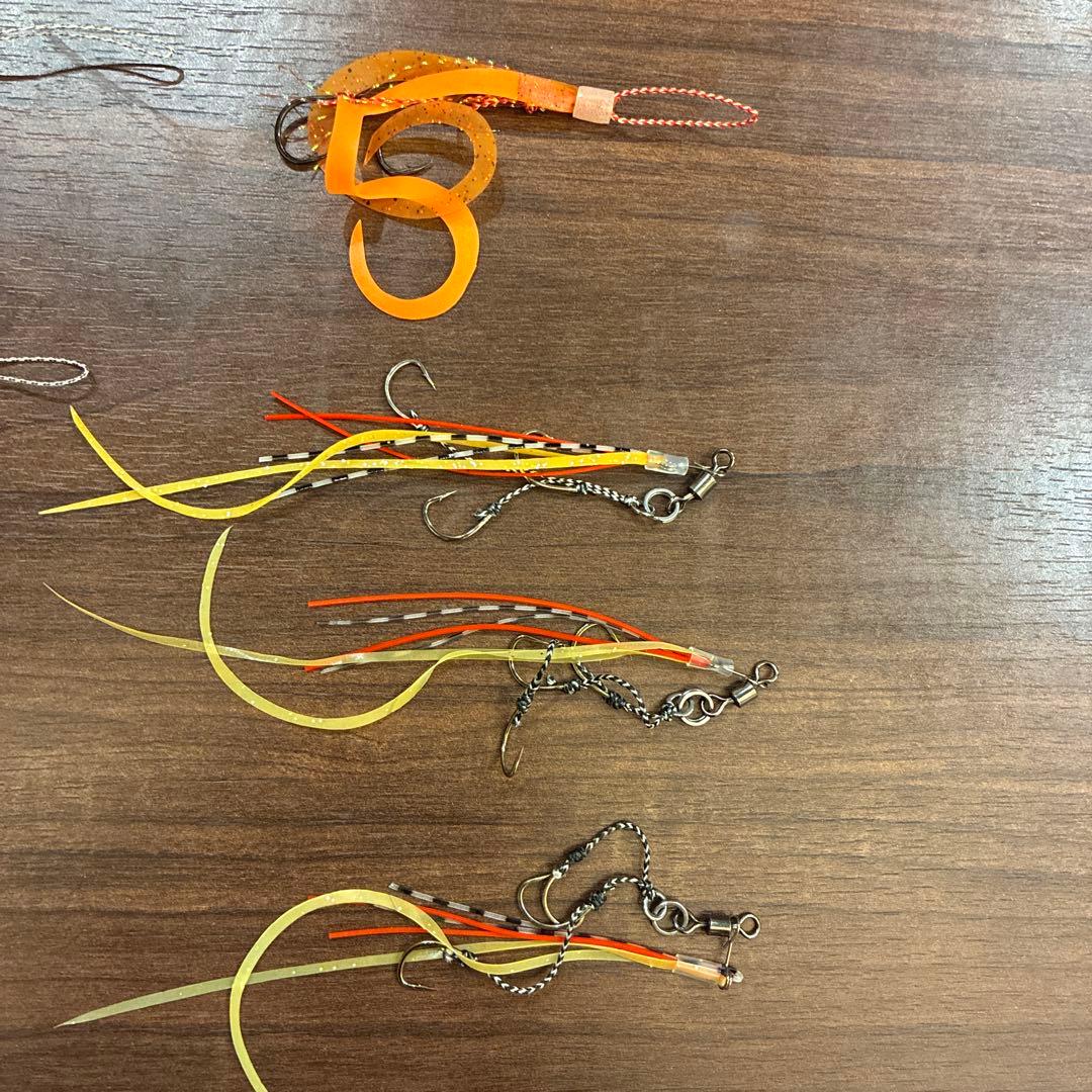 タイラバ タングステン TG フック セット ケース付き！