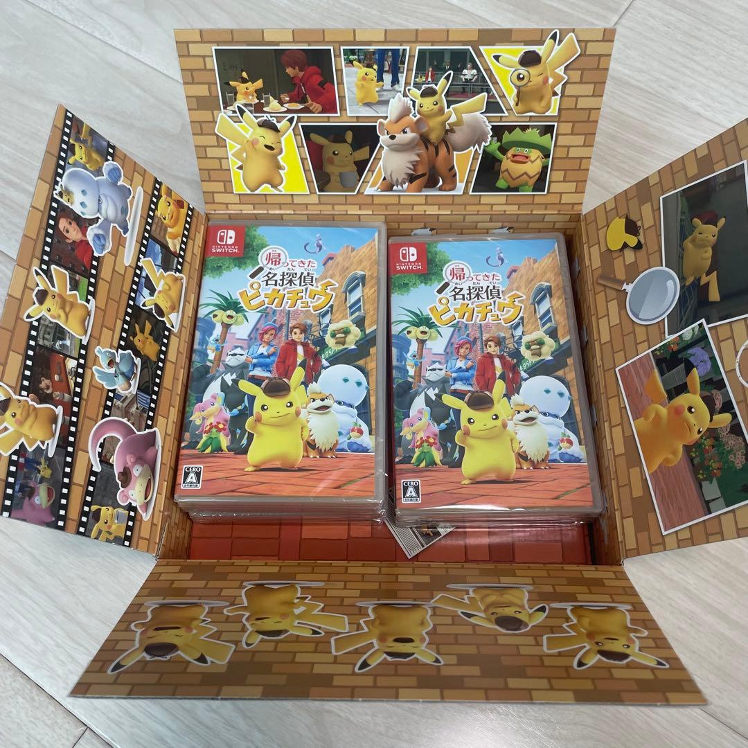 【新品7セット‼️】帰ってきた名探偵ピカチュウ＆早期購入特典フィギュア