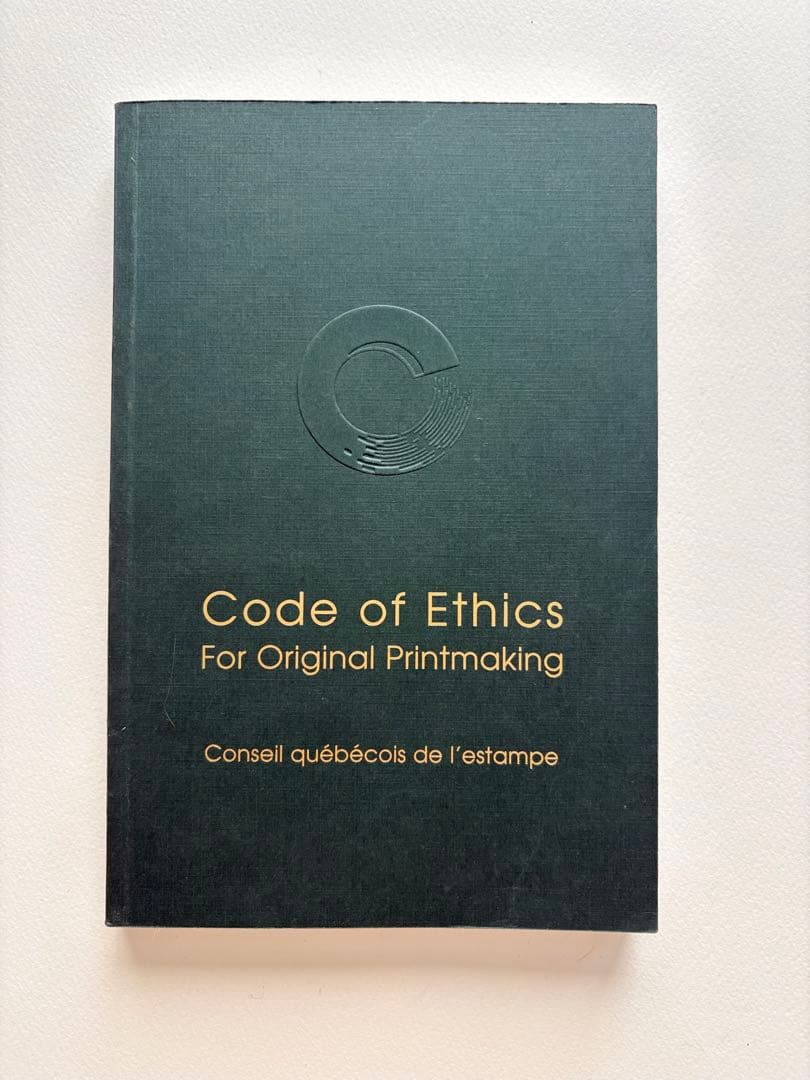 アート・デザイン・音楽 Code of Ethics for Original Printmaking