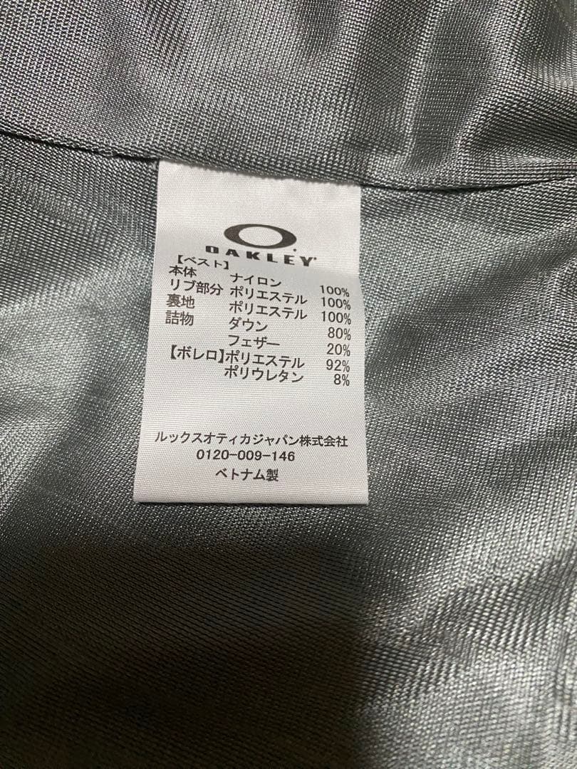 【極美品】オークリー ゴルフ アンサンブル（ダウンベスト×ボレロ）M