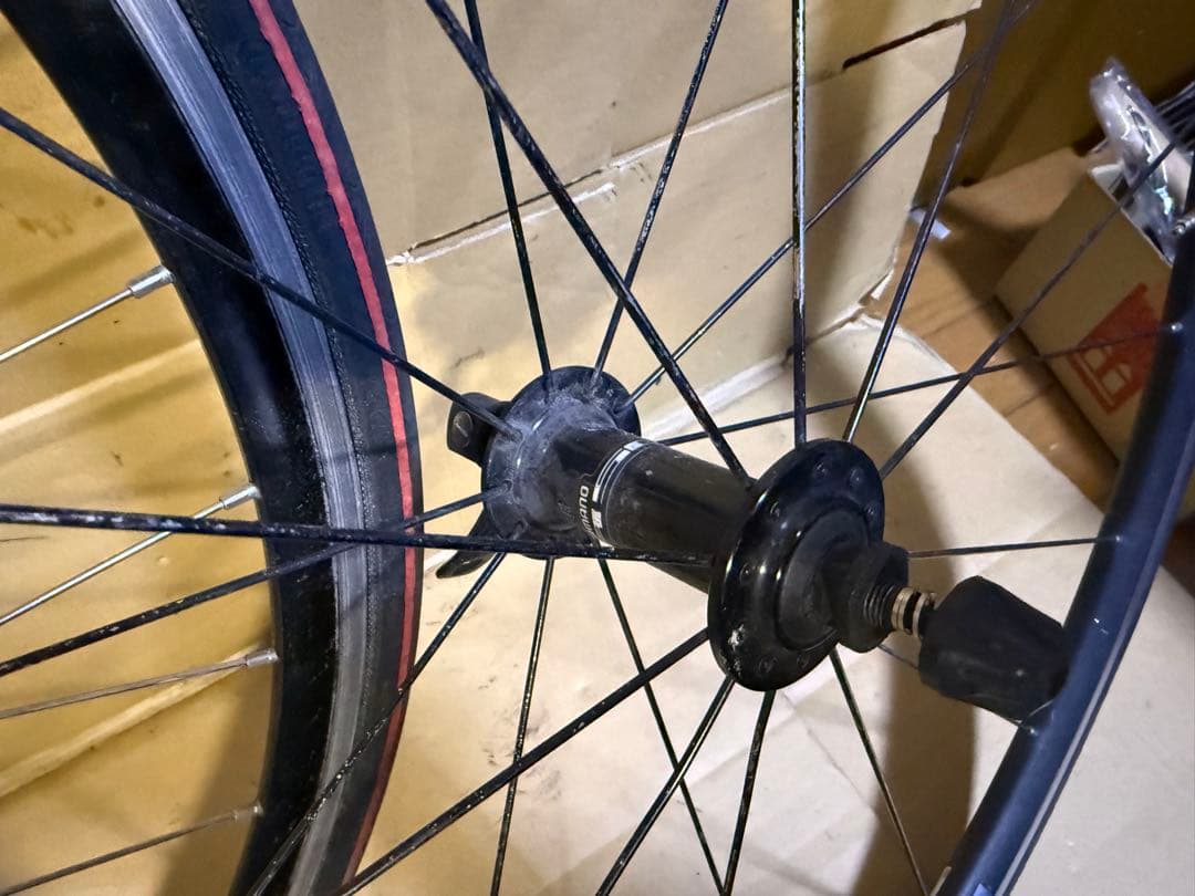 ロードバイク　アルミホイール　前後セット