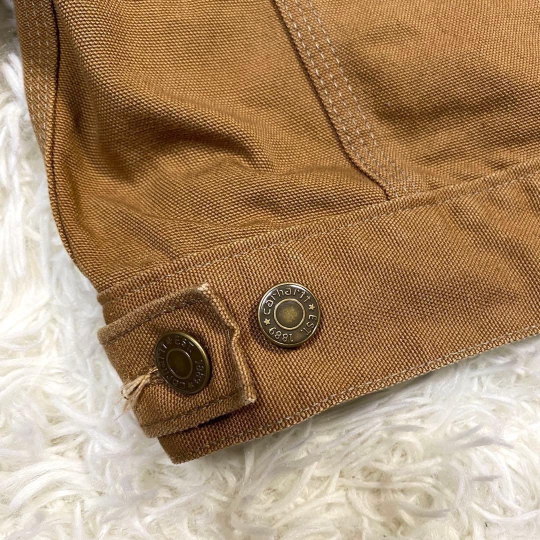 【USA製】90's 星タグ　カーハート　ダックトラッカージャケット