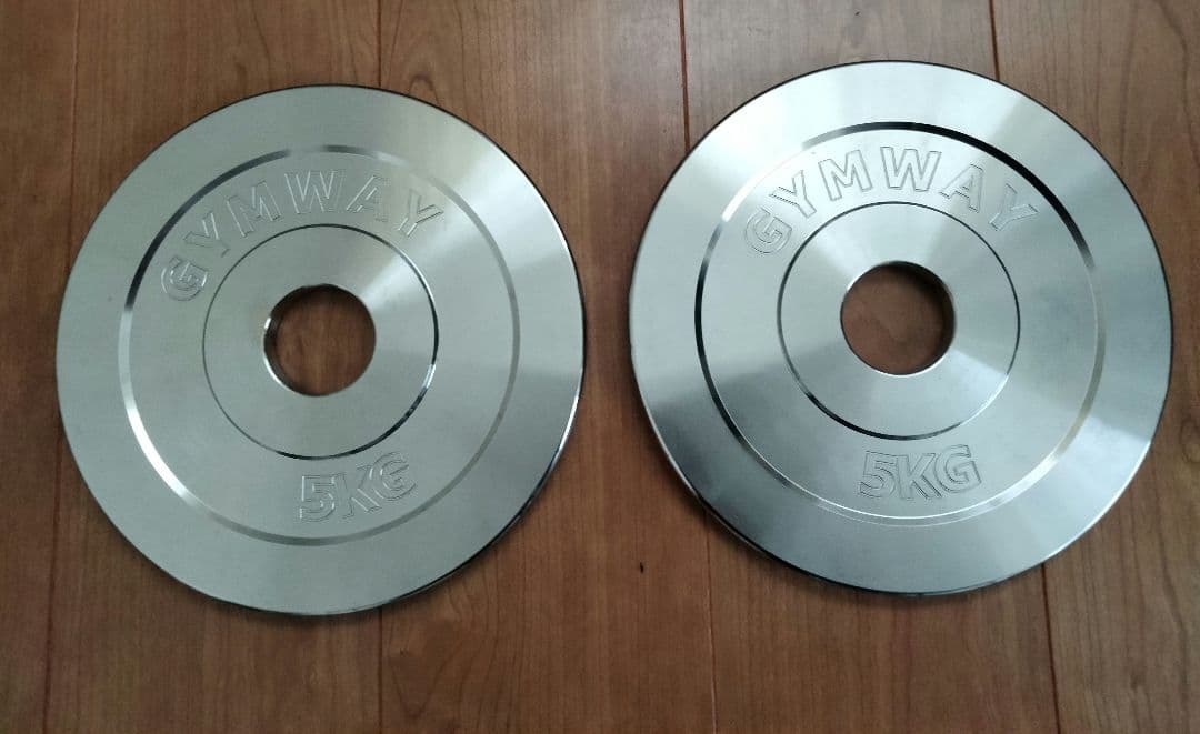 引取限定　GYMWAY ウエイトプレート 137.5kgセット