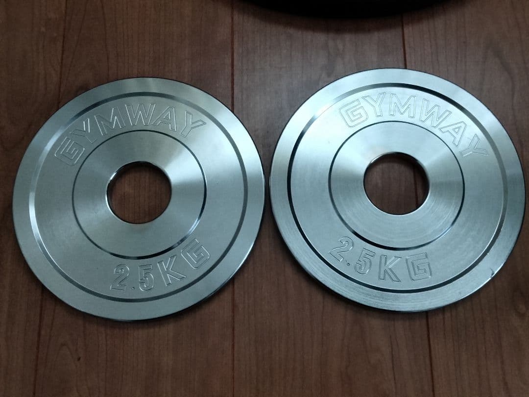 引取限定　GYMWAY ウエイトプレート 137.5kgセット