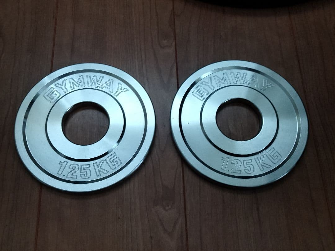 引取限定　GYMWAY ウエイトプレート 137.5kgセット
