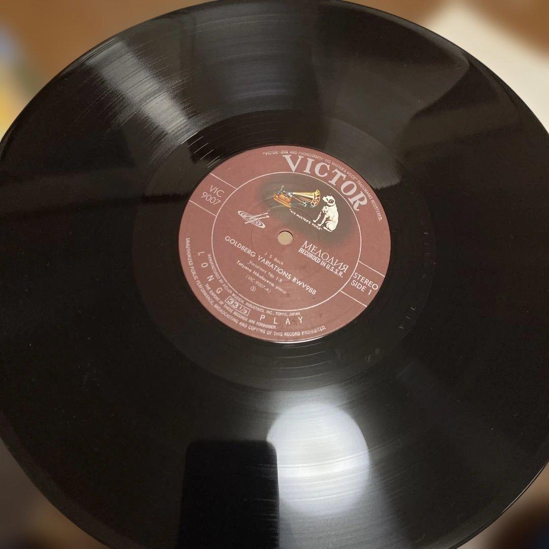 タチアナ　ニコラーエワ　ピアノ2枚組　j.sバッハ　ゴールドベルク変奏曲