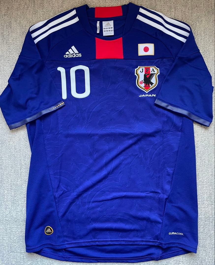 【新品】中村俊輔　日本代表レプリカユニフォーム2010 Ｏサイズ　ＸＬ