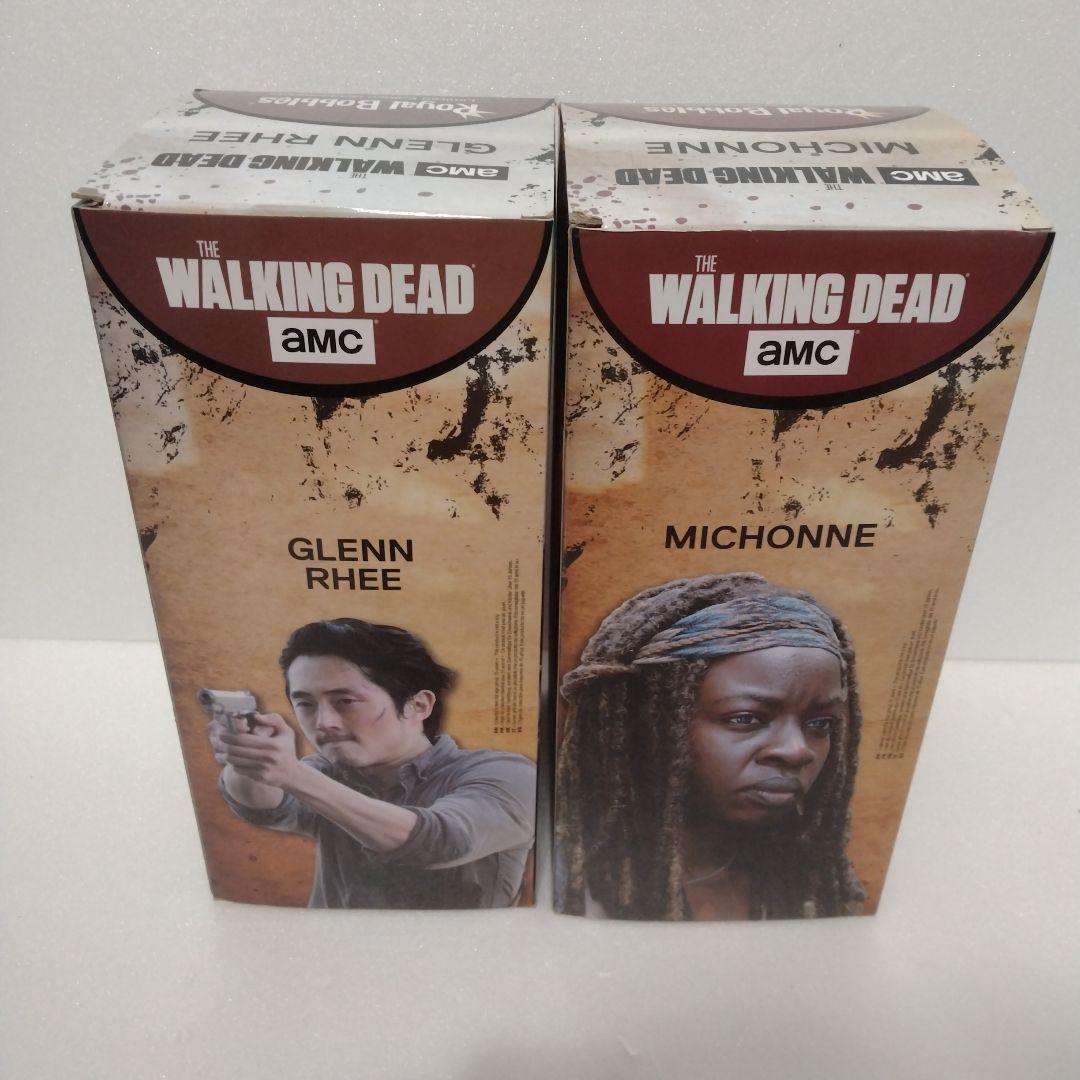 ウォーキングデッド　ボブルヘッド　フィギュア２体