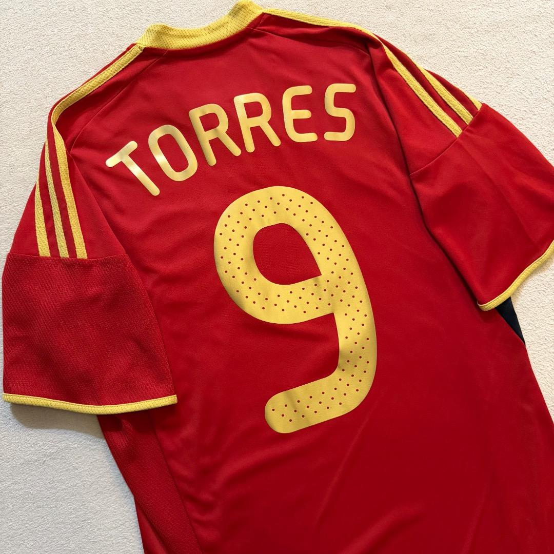 【美品】フェルナンド トーレス 2009 スペイン代表 ユニフォーム