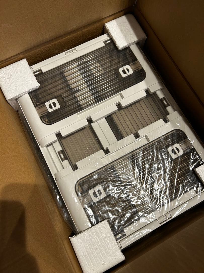 ✨新品✨【5個セット】収納ボックス 白 折り畳み 蓋付き 積み重ね 収納ケース