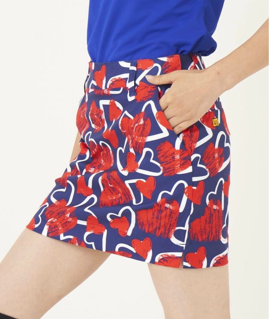 完売品　LOUDMOUTH ラウドマウス レディース スカート ハート Mサイズ