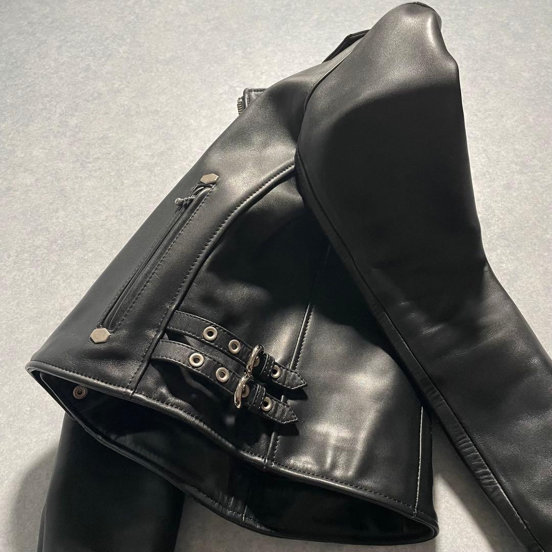 極美品 カドヤ メリデン ヘッドファクトリー ダブルライダース レザージャケット