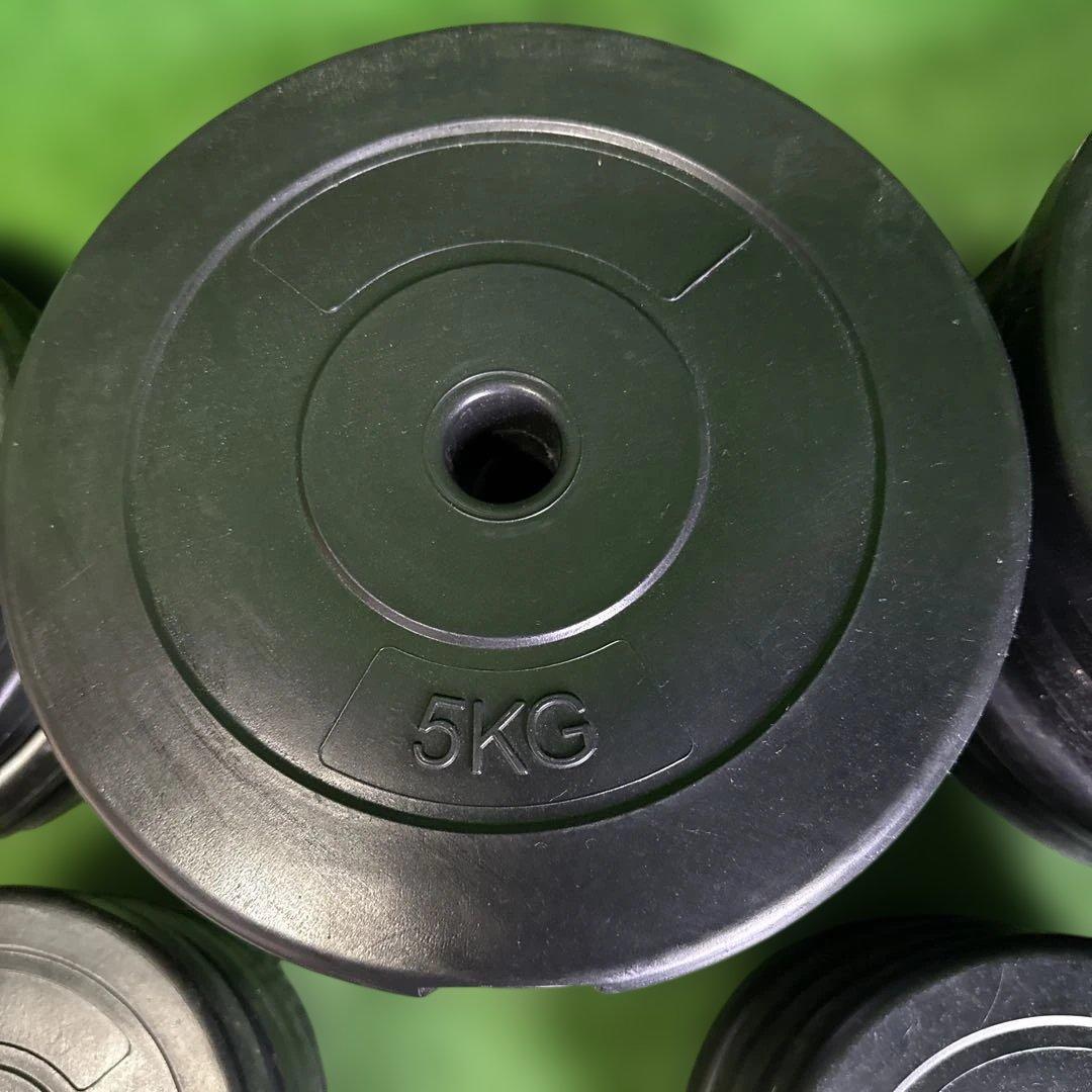 【＆】直接引取限定/ダンベルバーベルセット/計59kg（ラバープレート？）