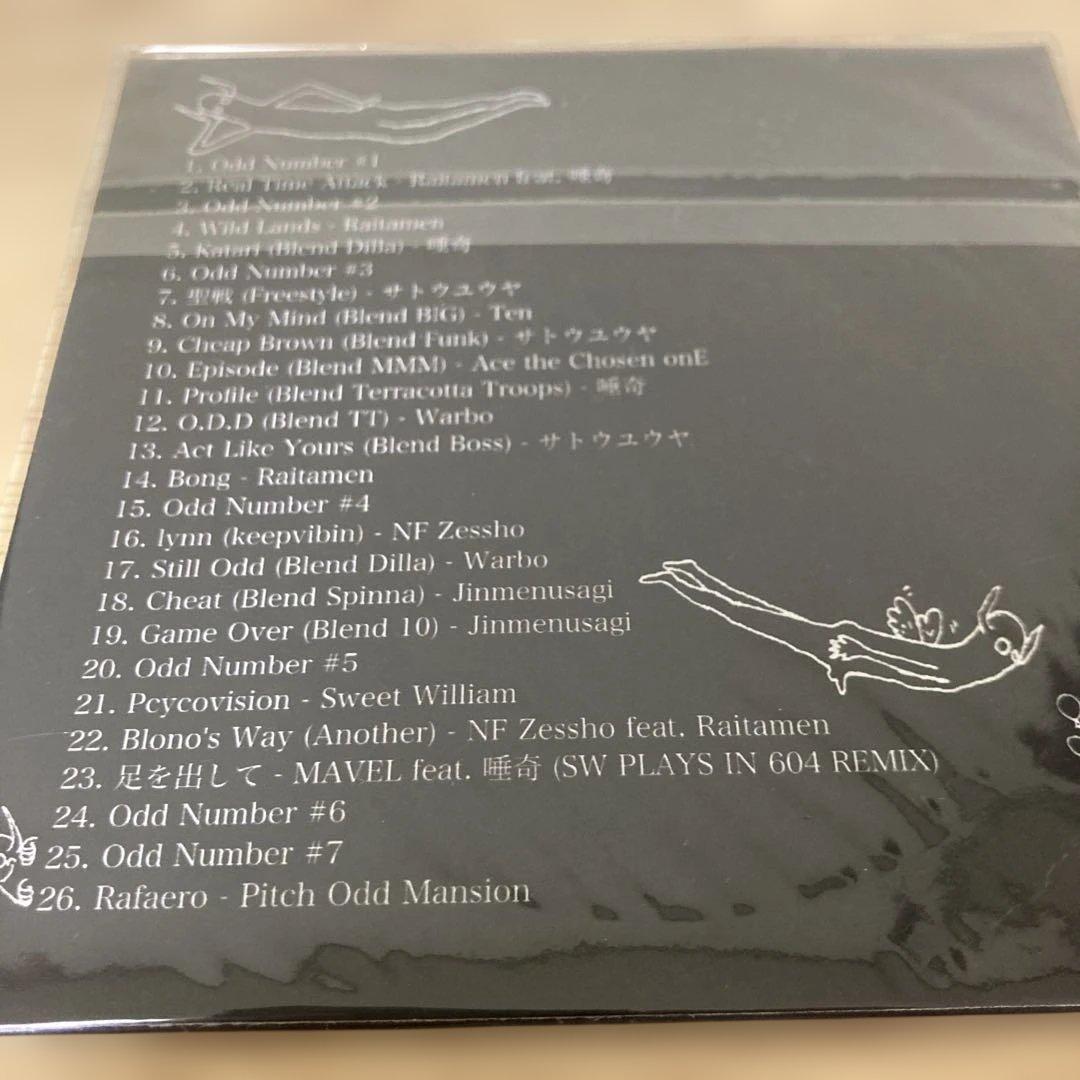 ODD NUMBER Pitch Odd Mansion MIX CD 限定