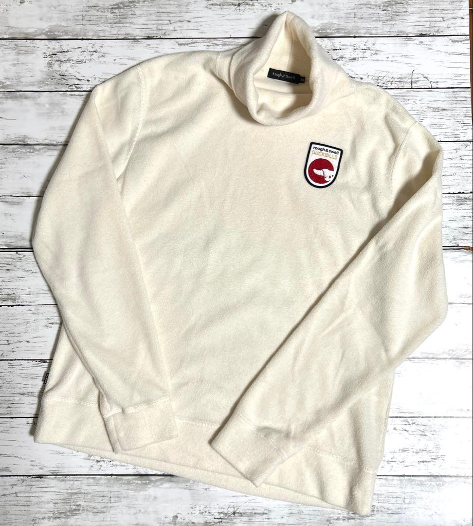 ◆日本製◆　rough & swell　XL　マイクロフリース　タートルネック