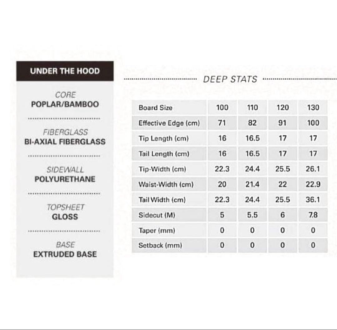 WHITESPACE スノーボード 120