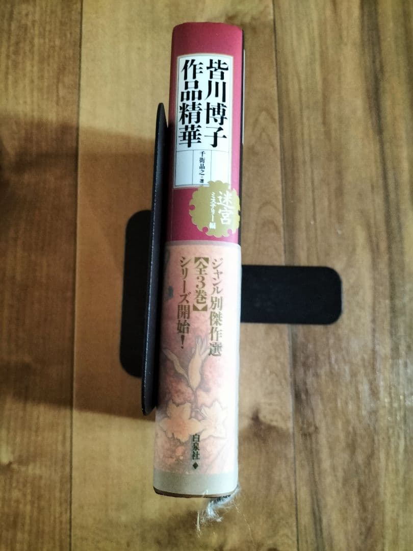 皆川博子作品精華 ミステリー編(迷宮) 千街晶之　選　『初版本』帯有り