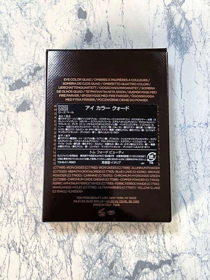 TOM FORD / トムフォード アイカラークォード02S ローズ ベール
