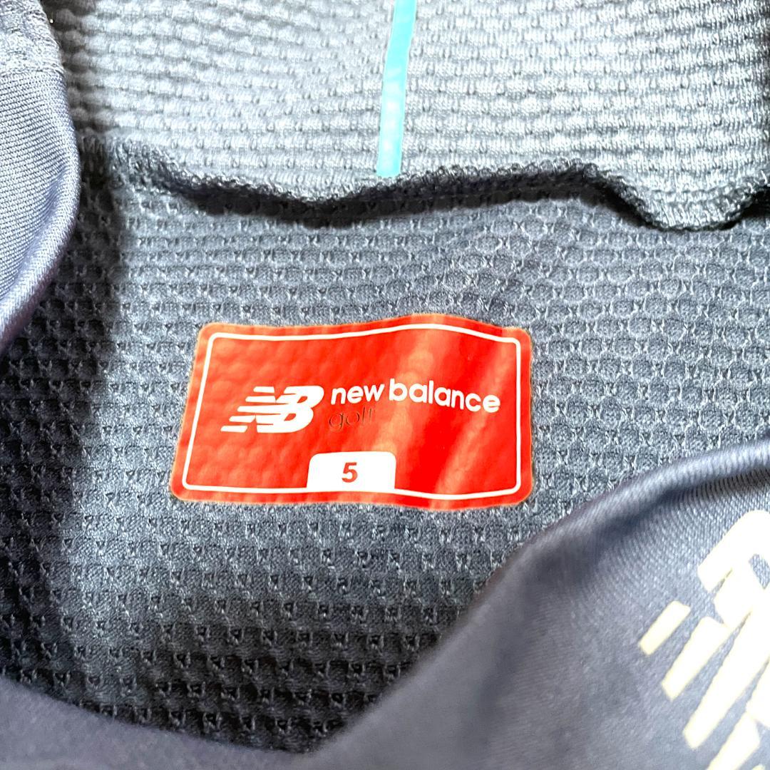 【フォロー割】 新品 ニューバランスゴルフ モックネックシャツ サイズ5